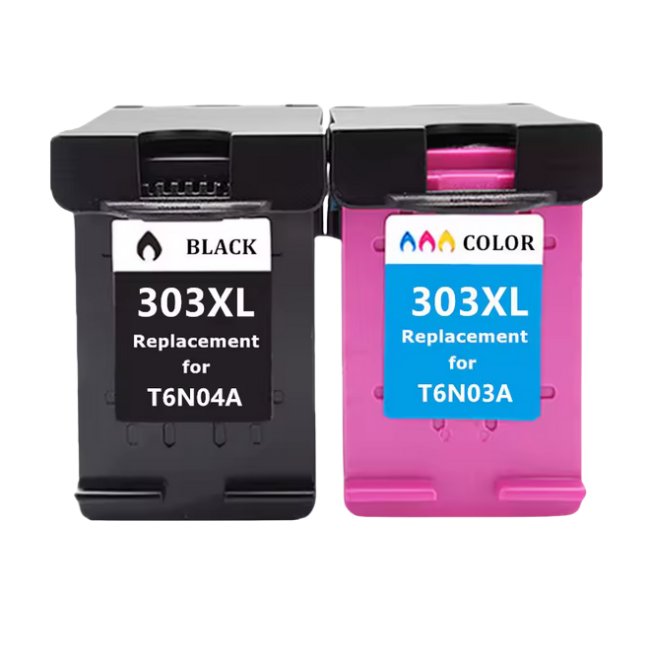 Zestaw tuszy INQ 303 Black i Color do drukarek HP ENVY Photo 6220/6230/7130/7830 - zamienniki